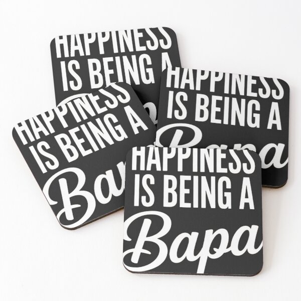 Item preview, Happiness is Being A Bapa Father's Day Grandpa designed and sold by Salty-Dream.