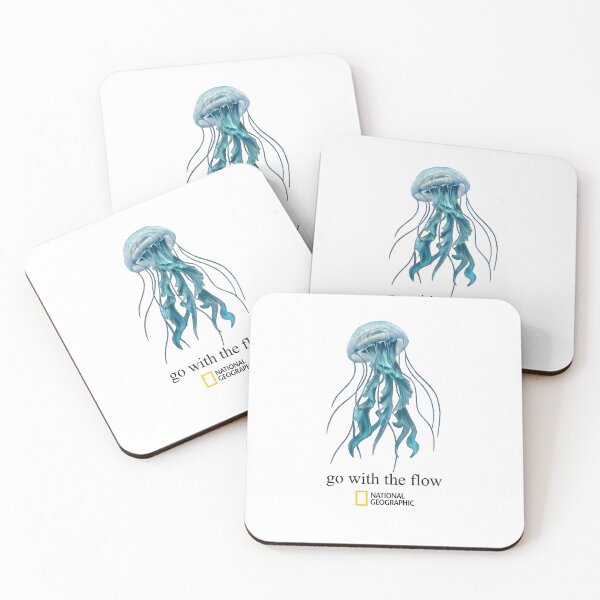 Item preview, Go With The Flow Jelly Fish designed and sold by jimmyneo.