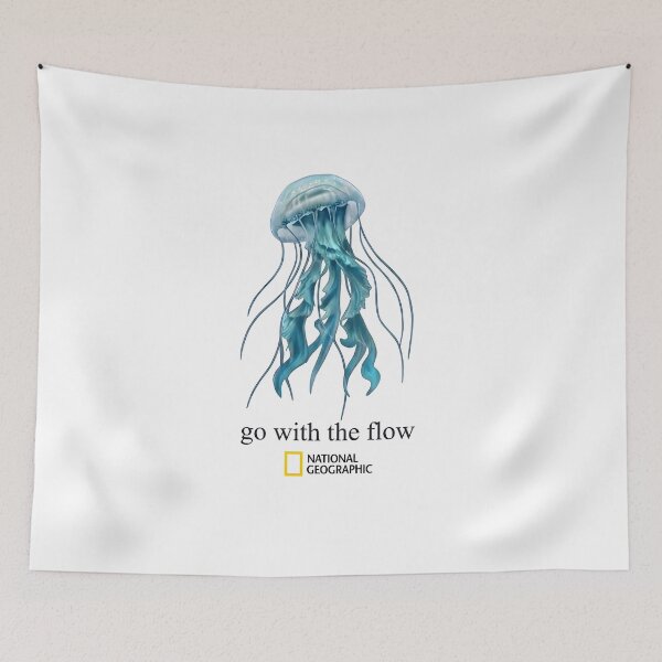 Item preview, Go With The Flow Jelly Fish designed and sold by jimmyneo.