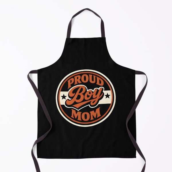 Item preview, Proud Boy Mom Vintage Sports Emblem Circular Badge Sticker designed and sold by FestivityFinds.