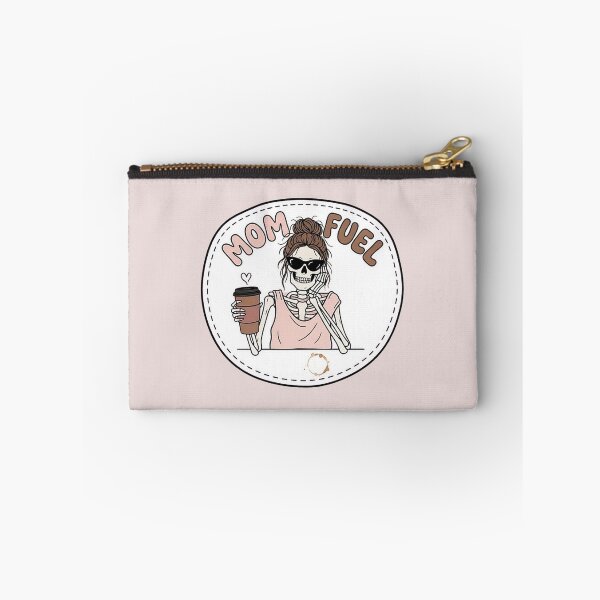 Item preview, Tired Mom Skeleton Messy Bun Coffee Lover designed and sold by LuloCreative.