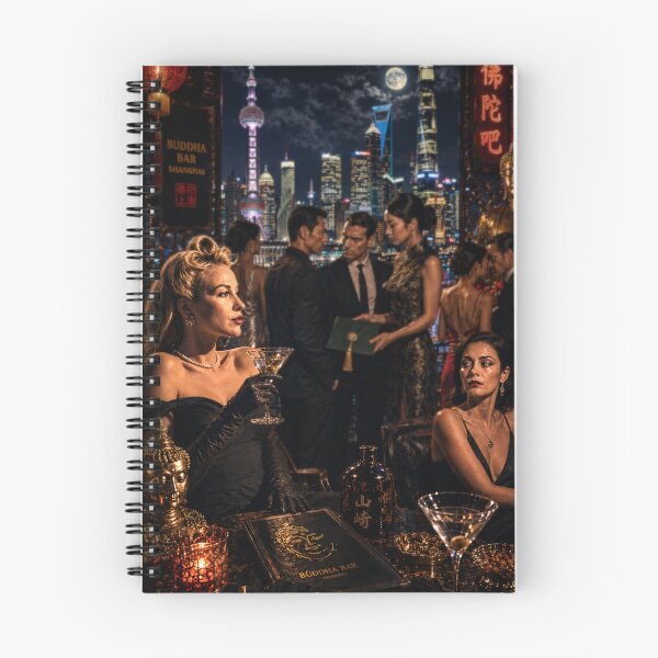Item preview, Moon Over Shanghai — The Quiet Wars of Temple Road Club designed and sold by Sanctum Icons.