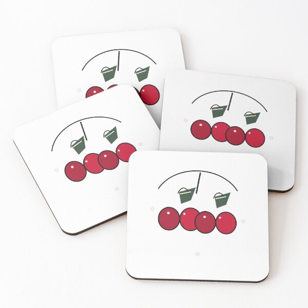 Item preview, Cherry Noir – Crimson Cherry Botanical Illustration designed and sold by SewRed.