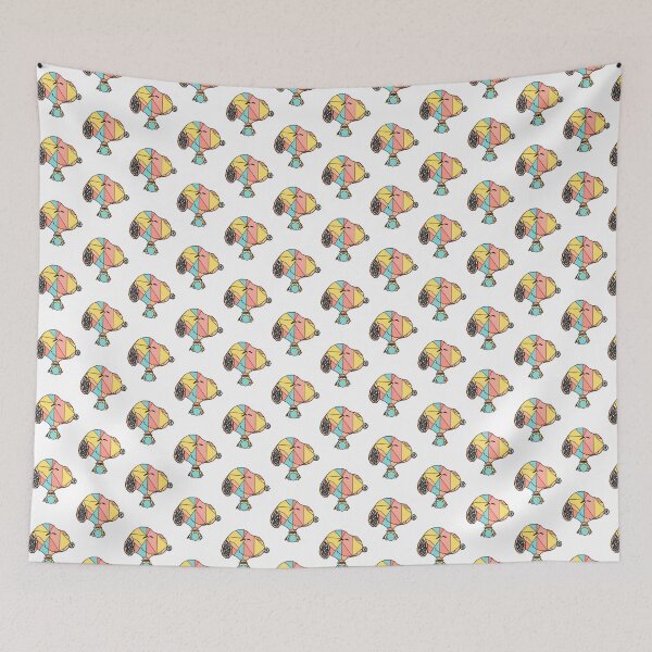 Item preview, Geometric Snoopy Face M ⭐⭐⭐⭐⭐ designed and sold by daniellepa.