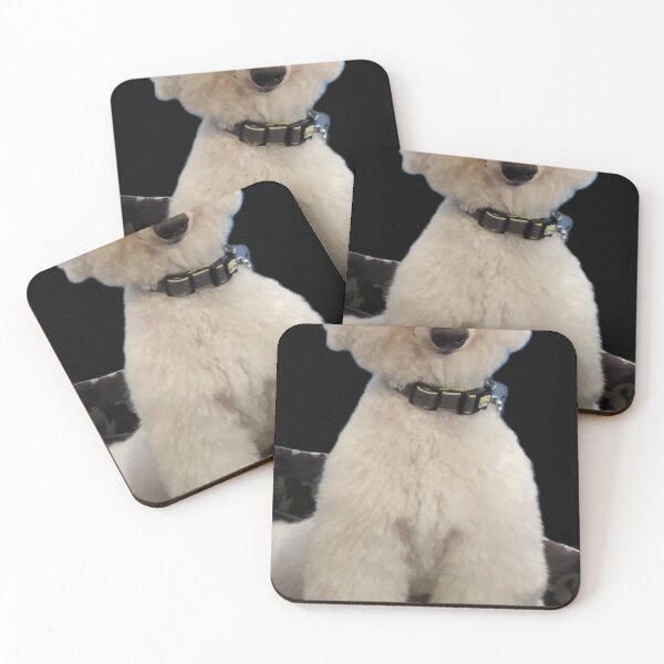 Item preview, Fluffy White Poodle Dog Portrait designed and sold by pbchan.