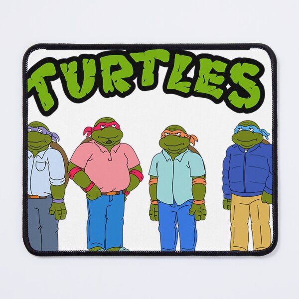Item preview, Middle-Aged Mutant Ninja Turtles designed and sold by HASLNA-KHOHA.