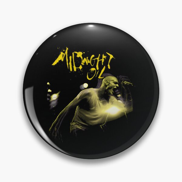 Item preview, Midnight Oil Live Energy – Vintage Rock Band designed and sold by SaeedMoosa.