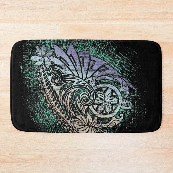 Item preview,  Pacific Island Honu Sea Turtle Tattoo Heavy Distressed designed and sold by sunnthreads.