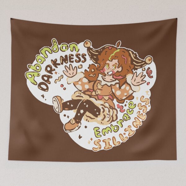 Item preview, Abandon Darkness, embrace silliness designed and sold by Mothcutie's Art.