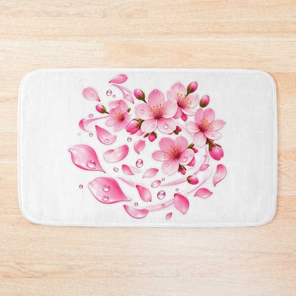 Item preview, Falling Sakura Cherry Blossom Pink Petals 3D designed and sold by MR4me.