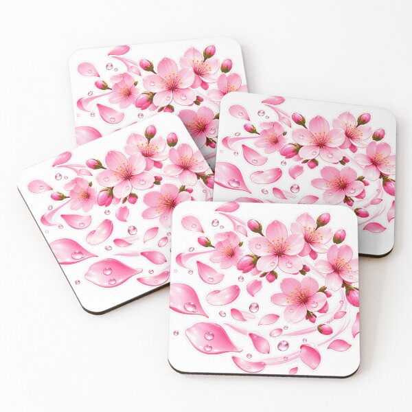 Item preview, Falling Sakura Cherry Blossom Pink Petals 3D designed and sold by MR4me.