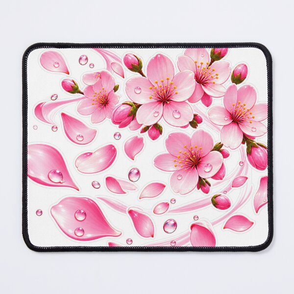 Item preview, Falling Sakura Cherry Blossom Pink Petals 3D designed and sold by MR4me.