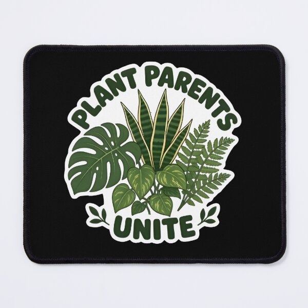 Item preview, Plant Parents Unite Monstera Snake Plant Botanical Sticker designed and sold by FestivityFinds.