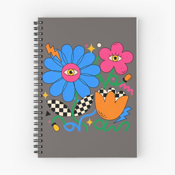 Item preview, Funky Flower Power – Retro Groovy Garden designed and sold by Sezee.