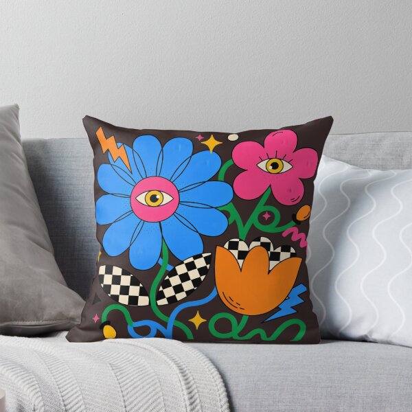 Item preview, Funky Flower Power – Retro Groovy Garden designed and sold by Sezee.