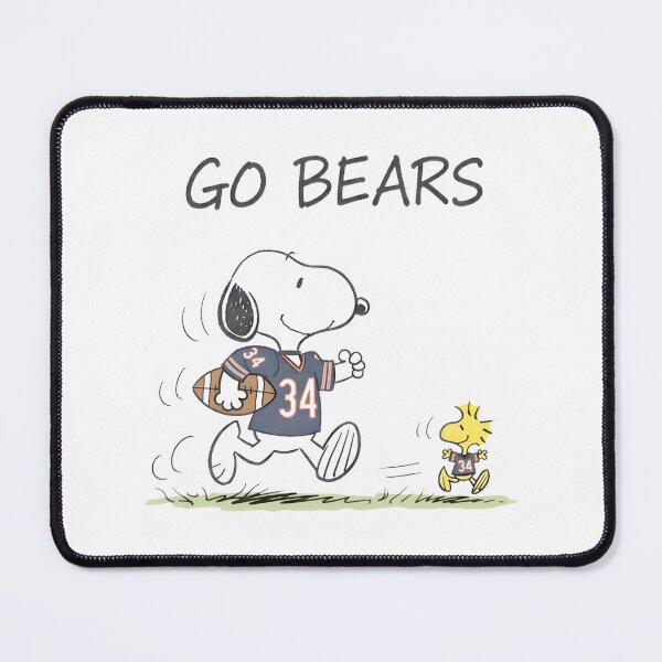 Item preview, Go Bears Snoopy Woodstock Football ⭐⭐⭐⭐⭐ designed and sold by daniellepa.