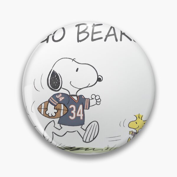 Item preview, Go Bears Snoopy Woodstock Football ⭐⭐⭐⭐⭐ designed and sold by daniellepa.