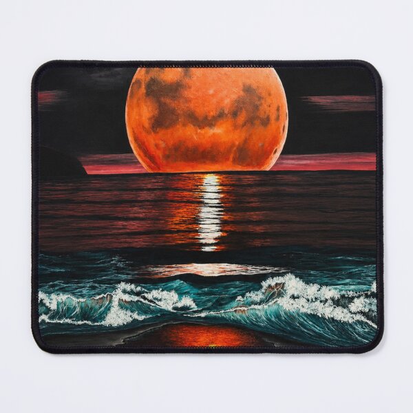 Item preview, Midnight Red Moon designed and sold by JAlexandria-art.
