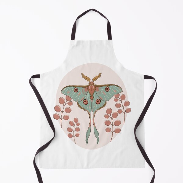 Item preview, Luna Moth & Eucalyptus - Boho Botanical Illustration designed and sold by Zymetryart.