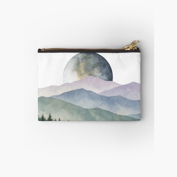 Item preview, Moonrise over Mountain designed and sold by A Bit Out There.
