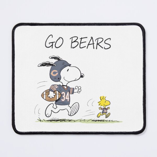 Item preview, Go Bears Snoopy Woodstock Football ⭐⭐⭐⭐⭐ designed and sold by daniellepa.