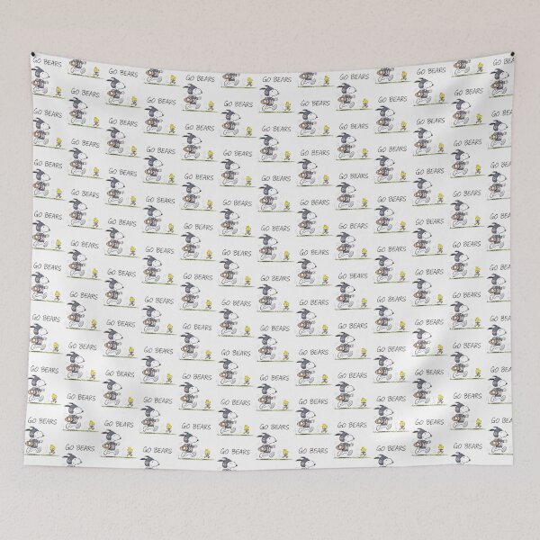 Item preview, Go Bears Snoopy Woodstock Football ⭐⭐⭐⭐⭐ designed and sold by daniellepa.