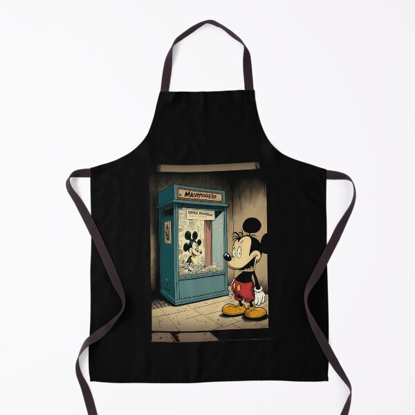 Item preview, Famous Mouse Character Looking At Arcade Claw Machine designed and sold by Jiberale.