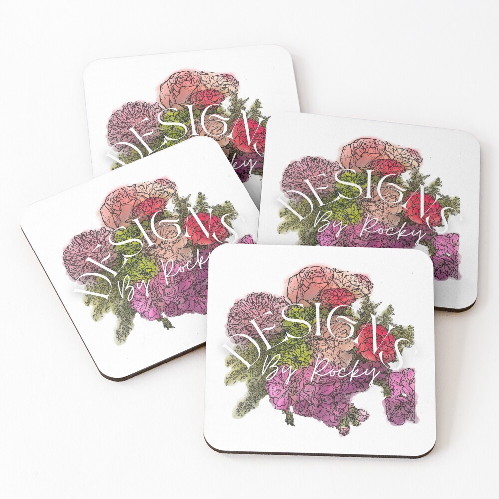 Item preview, Coasters (Set of 4) designed and sold by ROCKY13STICKERS.