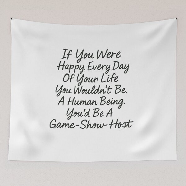 Item preview, Dark Comedy Movie Quotes Retro Handwritten Typography Collection designed and sold by PinUpPizzazz.