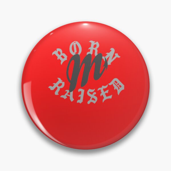 Item preview, BORN X RAISED + DIABLOS ROCKER TEE: RED designed and sold by MTL Motaw.