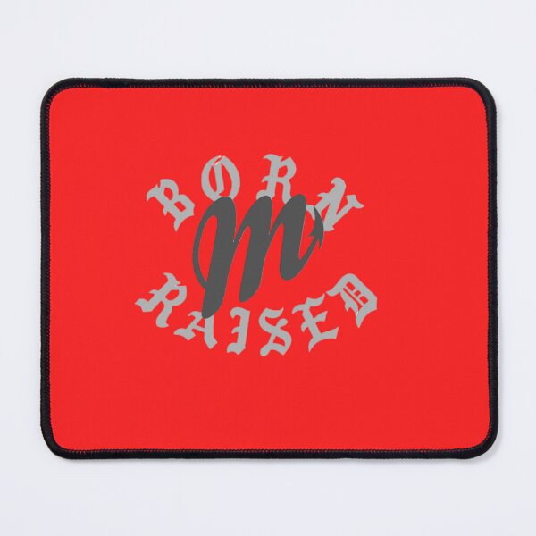 Item preview, BORN X RAISED + DIABLOS ROCKER TEE: RED designed and sold by MTL Motaw.