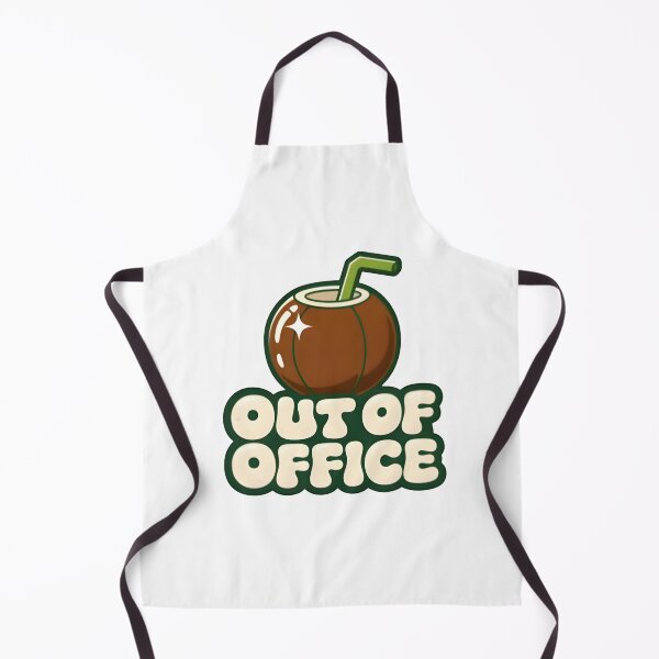 Item preview, Out Of Office Coconut Drink Tropical Vacation T-Shirt designed and sold by FestivityFinds.