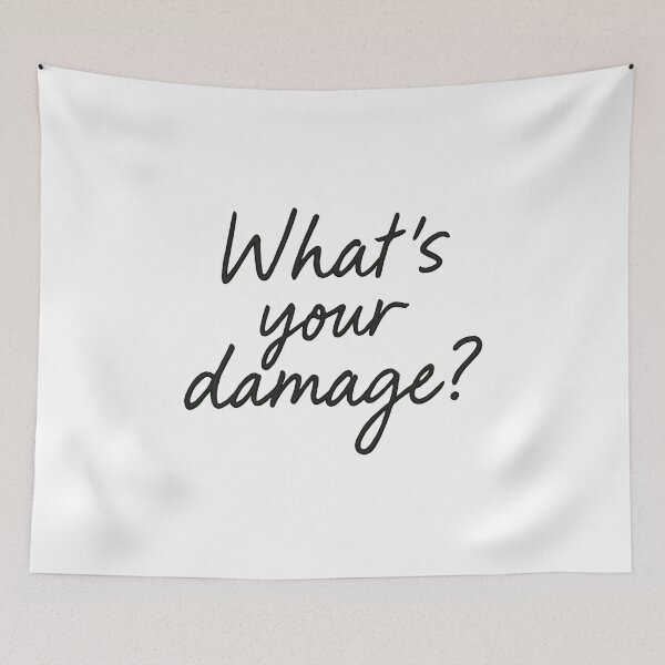 Item preview, Dark Comedy Movie Quotes Retro Handwritten Typography Collection designed and sold by PinUpPizzazz.