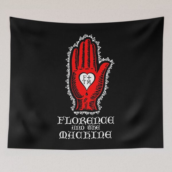 Item preview, Red Hand Symbol Indie Rock designed and sold by MosiUniq.