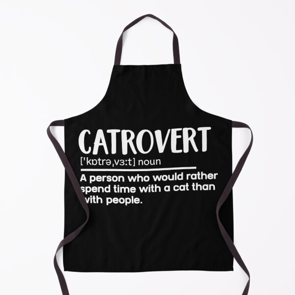 Item preview, Catrovert Cat Lover Introvert Funny Cat Person Definition Graphic Shirt designed and sold by Remontadarnia.