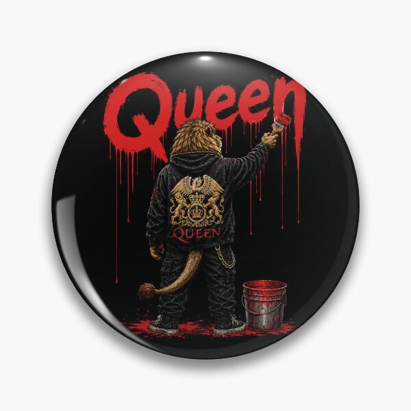 Item preview, Royal Rock Anthem - Queen Lion Graffiti designed and sold by ZHISUART.