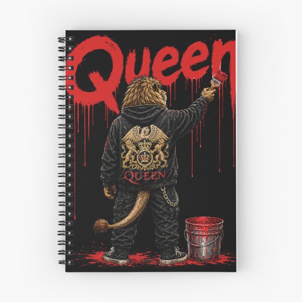 Item preview, Royal Rock Anthem - Queen Lion Graffiti designed and sold by ZHISUART.