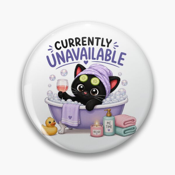 Item preview, Unavailable Cat Funny Gift for Introvert Cat Lovers designed and sold by Vibrantdream.