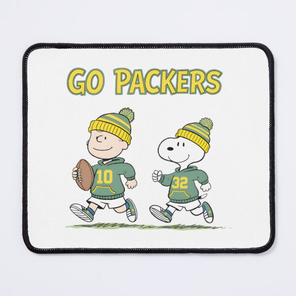 Item preview, Go Packers Snoopy And Charlie Brown M ⭐⭐⭐⭐⭐ designed and sold by daniellepa.