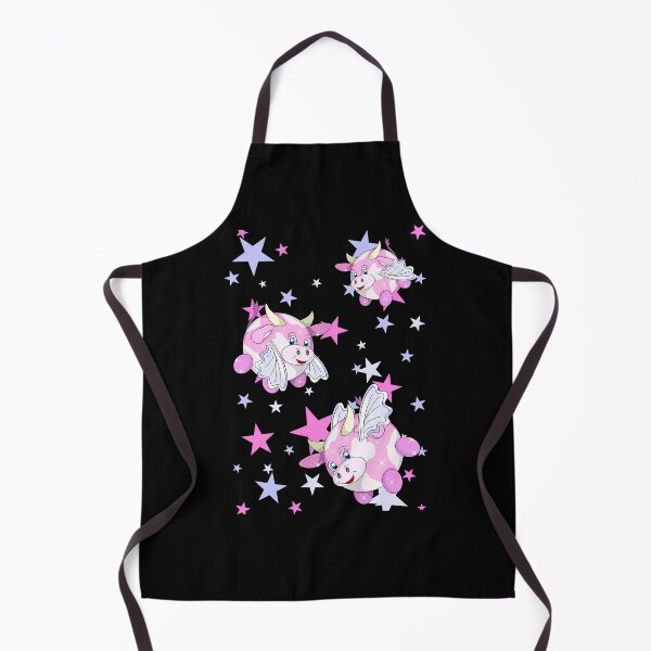 Item preview, Three Flying Pink Winged Cows Among Stars designed and sold by KingdomTwelve.