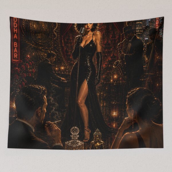 Item preview, The Red Dragon Serenade at the Temple Road Club designed and sold by Sanctum Icons.