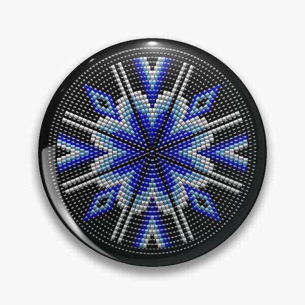 Item preview, NATIVE BEADED MEDALLION (B) 10 designed and sold by Garden Of Nightmares.