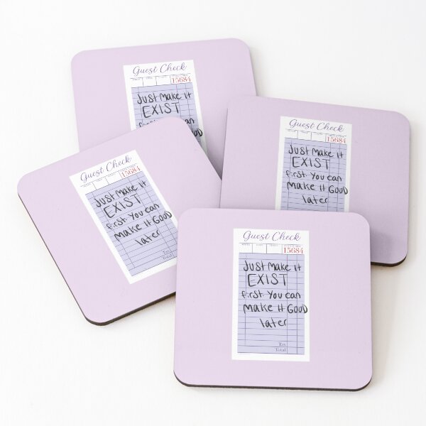 Item preview, make it exist first | guest check | purple designed and sold by Sophie Louise Arts.