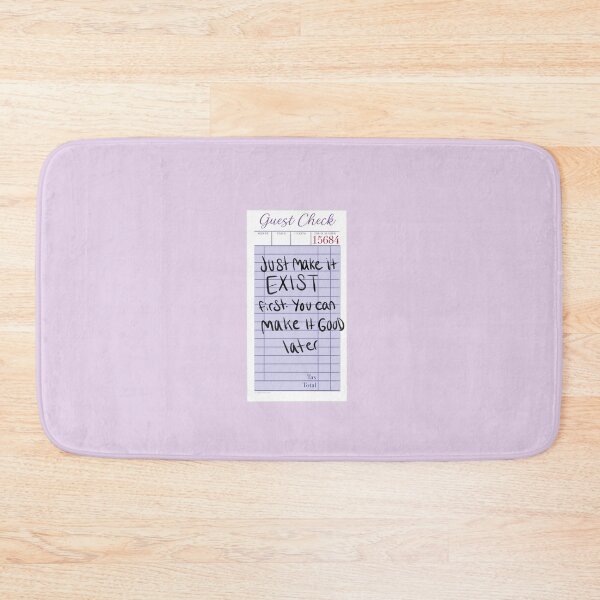 Item preview, make it exist first | guest check | purple designed and sold by Sophie Louise Arts.