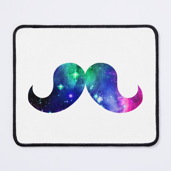 Item preview, Galaxy Moustache designed and sold by cheesecakeclown.