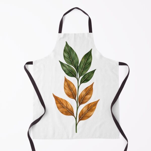 Item preview, Botanical Leaves Plant Stem | Green & Golden Leaf Nature Aesthetic | Minimalist Floral Botanical Design designed and sold by TheAllInStore.