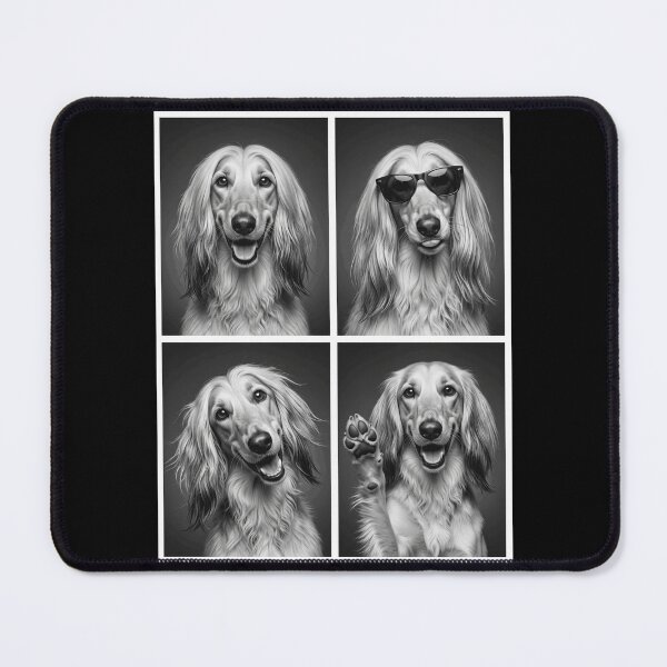 Item preview, Funny Afghan Hound Selfie Photo Photobooth Dog Lover designed and sold by dian-rody-crest.