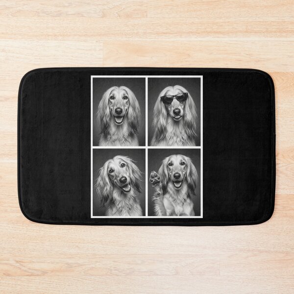 Item preview, Funny Afghan Hound Selfie Photo Photobooth Dog Lover designed and sold by dian-rody-crest.