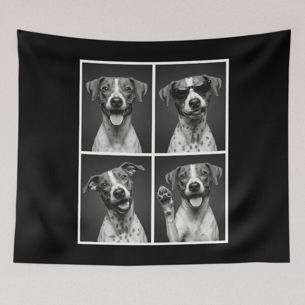 Item preview, Funny American Hairless Terrier Selfie Photo Photobooth Dog Lover designed and sold by dian-rody-crest.