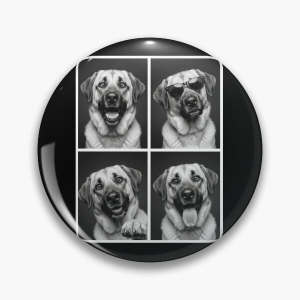 Item preview, Funny Anatolian Shepherd Dog Selfie Photo Photobooth Dog Lover designed and sold by dian-rody-crest.